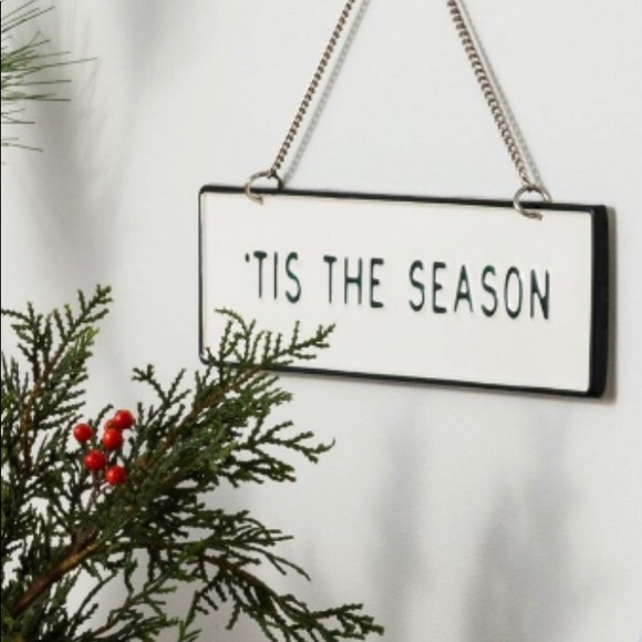 *** PRICE IS FIRM ***

NWT, Hearth & Hand  ‘Tis The Season Sign - Picture 2 of 5